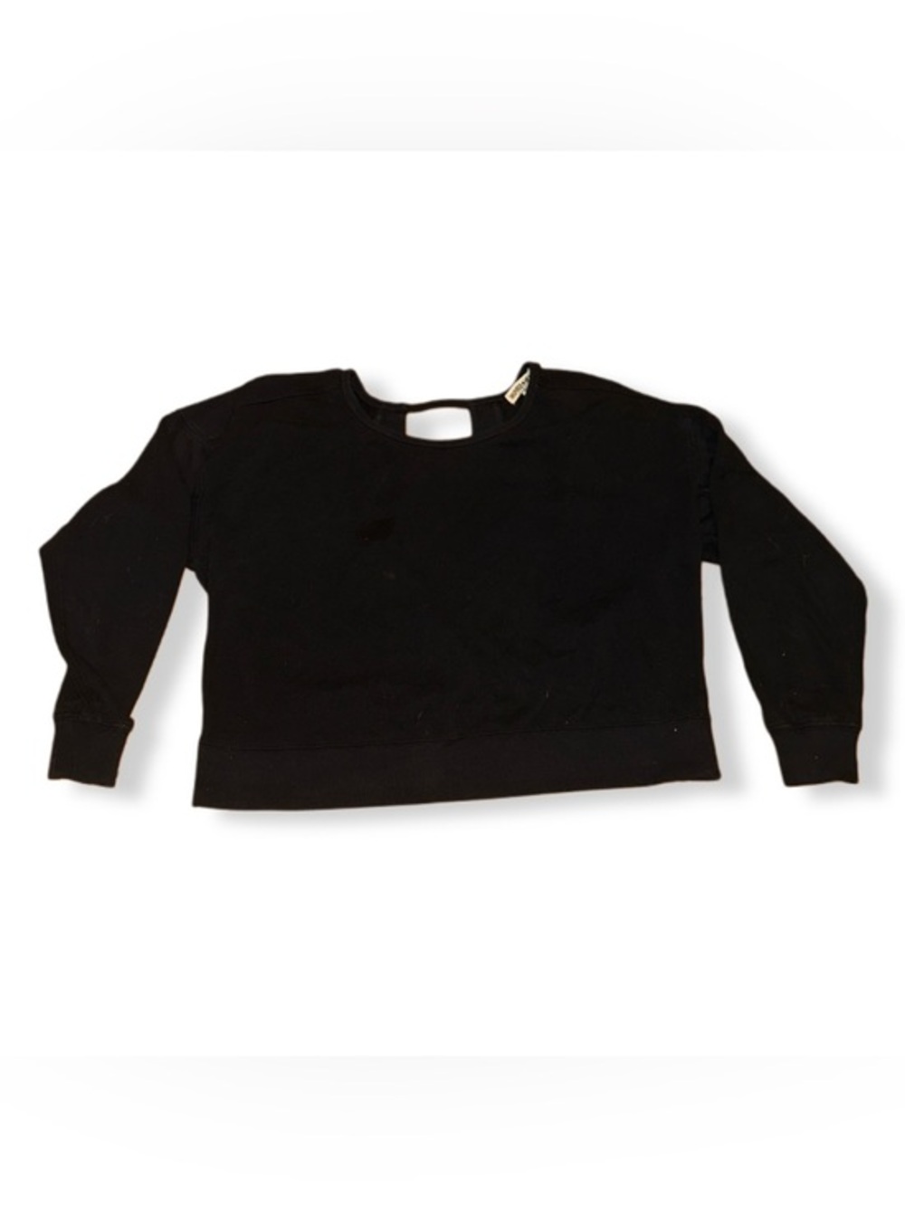 Inspired Hearts Black Crewneck Top